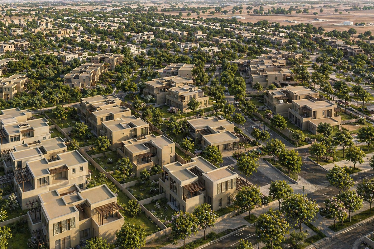 Khalifa City Residential Compound - TCR Group